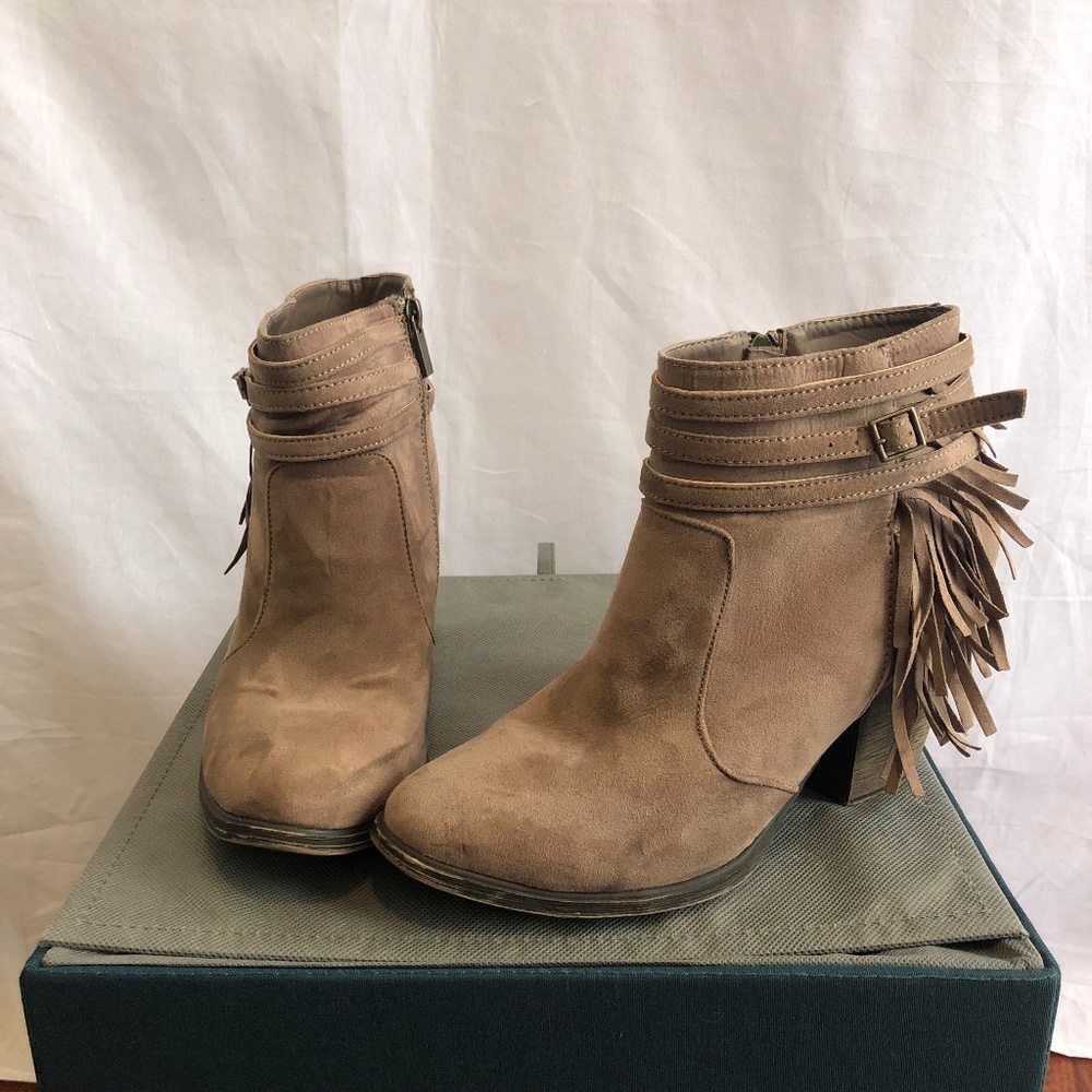 Fringe Booties